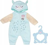Akcesoria dla lalek - Zapf ZAPF Creation Baby Annabell cuddly suit owl 43cm, doll accessories including clothes hanger - miniaturka - grafika 1