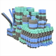 Klocki - Klocki piankowe Mammutico - SMART 230 Wielka wyprawa - miniaturka - grafika 1