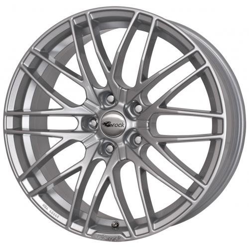 Brock B30 lakierowane kryształowo srebro 7,5x17 ET45 5.00x112.00 otwór centrujący 66,60 mm - felgi aluminiowe