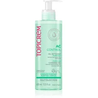 Żele do mycia twarzy - Topicrem Topicrem AC Purifying Cleansing Gel oczyszczający żel do twarzy do tłustej skóry 400 ml - miniaturka - grafika 1