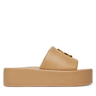 Klapki Badura CROCUS-V1925-08-1 Beżowy - Klapki i japonki damskie - miniaturka - grafika 1