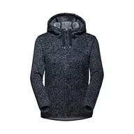 Kurtki damskie - Mammut Damska kurtka polarowa Chamuera Hooded niebieski morski XXL - miniaturka - grafika 1
