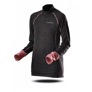 Bluza damska Trimm Clinic Lady Rozmiar: M / Kolor: szary/różówy - Bluzy sportowe damskie - miniaturka - grafika 1