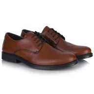 Półbuty męskie - Półbuty męskie Imac 750100 28270/017 COGNAC/BROWN R.40 - miniaturka - grafika 1