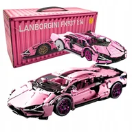 Klocki - Klocki Konstrukcyjne Lamborghini Sport Samochód Zestaw Klocków 1280 el. - miniaturka - grafika 1