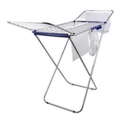 Suszarki na ubrania - Suszarka Zuza 176 x 55 x 108 cm szara DAJAR - miniaturka - grafika 1