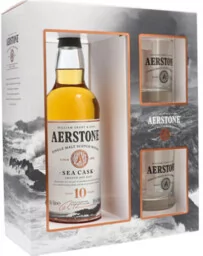 WHISKY Aerstone 10yo Sea Cask 40% 0,7 + glass - Whisky - miniaturka - grafika 1