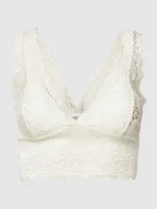Biustonosze - Biustonosz typu bralette z obszyciem z koronki model ‘CHLOE’ - miniaturka - grafika 1