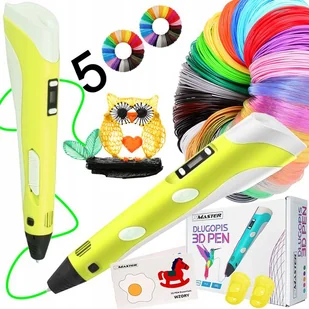 Długopis Drukarka 3d + Szablony + Wkłady 500m - Długopisy Długopis Drukarka 3d + Szablony + Wkłady 500m - Długopisy - miniaturka - grafika 1