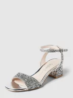 Sandały damskie - Sandały z cekinowym obszyciem model ‘RAINELLE’ - miniaturka - grafika 1