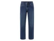 Spodnie męskie - LIVERGY® Jeansy męskie bawełniane, Relaxed Fit (50 (34/32), Niebieski) - miniaturka - grafika 1