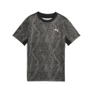 Odzież sportowa dziecięca - Młodzieżowa koszulka Essentials TRAIN ALL DAY z mieszanki poliestru PUMA Black - miniaturka - grafika 1