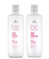 Zestawy kosmetyków damskich - Schwarzkopf BC Color Freeze, zestaw XL do włosów farbowanych, szampon + odżywka - miniaturka - grafika 1