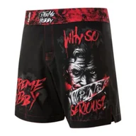 Spodnie sportowe męskie - Extreme Hobby Spodenki MMA Athletic Why So Serious - miniaturka - grafika 1
