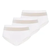 Komplety bielizny - Wielopak majtek damskich z wysokim stanem Vera biały, Teyli - miniaturka - grafika 1