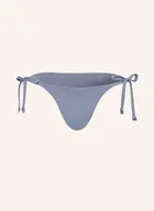 Stroje kąpielowe - Calvin Klein Dół Od Bikini Trójkątnego Ck Essentials blau - miniaturka - grafika 1
