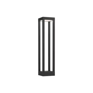 Nowodvorski Zewnętrzna LAMPA stojąca STRUCTURE LED 8145 metalowa OPRAWA ogrodowa LED 13W 3000K outdoor IP54 czarna 8145 - Lampy ogrodowe - miniaturka - grafika 1