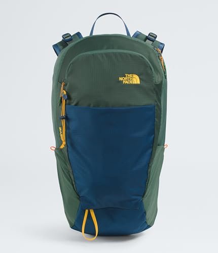 The North Face NF0A52CZA72 BASIN 18 plecak sportowy męski Duck Green/Shady Blue OS, Duck Green/Shady Blue, Taglia unica, Sportowy