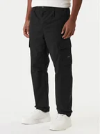 Spodnie męskie - BOSS Spodnie materiałowe Sisla-9-Cargo 50552096 Czarny Slim Fit - miniaturka - grafika 1