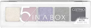 Catrice - 5 IN A BOX - MINI EYESHADOW PALETTE - Mini paleta 5 cieni do powiek - 080 DIAMOND LAVENDER LOOK - 4 g - Cienie do powiek - miniaturka - grafika 1