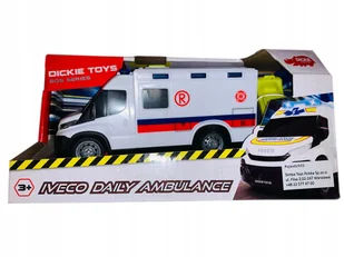 Dickie Toys, pojazd ratunkowy, ambulans - Samochody i pojazdy dla dzieci - miniaturka - grafika 1