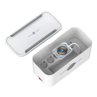 Listwy zasilające - Listwa z organizerem kabli i ładowarką bezprzewodową LDNIO SN5311W 5AC 3USB 2M - miniaturka - grafika 1