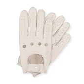 Rękawiczki - Męskie rękawiczki skórzane samochodowe - miniaturka - grafika 1