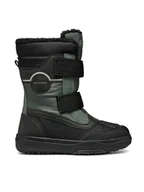 Buty dla chłopców - Geox Śniegowce J Bunshee Pg Boy B A J46D8A 0MEFU C0450 S Zielony - miniaturka - grafika 1