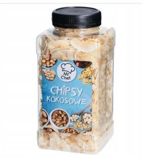 Słoik chipsy kokosowe 300g - Owoce świeże i suszone Słoik chipsy kokosowe 300g - Owoce świeże i suszone - miniaturka - grafika 1