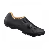 Buty rowerowe - Damskie Buty Rowerowe Do Jazdy Mtb Shimano Xc3 Women | Black - Rozmiar Euro 40 - miniaturka - grafika 1