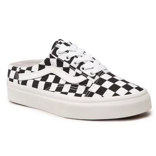 Vans Klapki Old Skool Mule VN0A4P3Y5GU1 (Checkerboard) Blk/Truwht - Klapki i japonki damskie - miniaturka - grafika 1