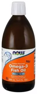 Witaminy i minerały - Now Foods Foods Omega 3 Fish Oil (500 ml) - miniaturka - grafika 1