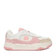 Buty dla dziewczynek - Sneakersy DC Shoes CEO-CP40-23383H Biały - miniaturka - grafika 1