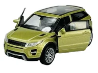 Samochody i pojazdy dla dzieci - WELLY RANGE ROVER EVOQUE ZIELONY 1:34 43649 - miniaturka - grafika 1