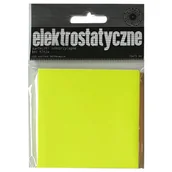 Notesy i bloczki - Karteczki elektrostatyczne 75x75mm 100K żółte - Ziemia Obiecana - miniaturka - grafika 1
