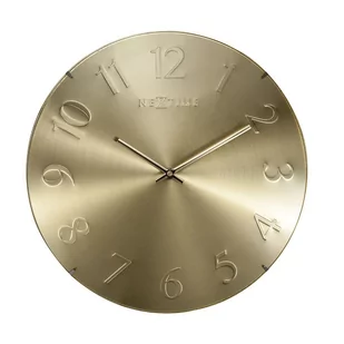 Nextime Zegar ścienny Elegant Dome, złoty, 35x5 cm - Zegary - miniaturka - grafika 1