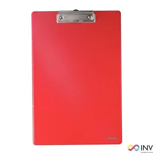 Esselte Polska - Deska z klipsem A4, czerwony 56053 - Przybory szkolne - miniaturka - grafika 2