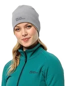 Czapki damskie - Jack Wolfskin Real Stuff czapka beanie Slate Grey One Size - miniaturka - grafika 1