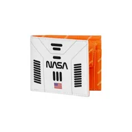 Portfele - NASA Spaceship-Portfel Męski, Biały, 12 x 12 cm - miniaturka - grafika 1