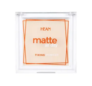 HEAN - Matte All Day - Fixing Powder - Matujący puder do twarzy - 9 g - 52 IVORY - Pudry do twarzy - miniaturka - grafika 1