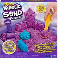 Masy plastyczne - Spin Master Kinetic Sand Błyszczący piasek - miniaturka - grafika 1