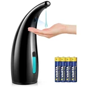 Mydelniczki i dozowniki mydła - Dozownik Automatyczny Do Mydła Płynów + 4X Bateria D861Z - miniaturka - grafika 1
