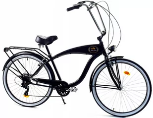 Dallas Bike Cruiser 7spd GE 28 cali Męski Czarny - Rowery - miniaturka - grafika 1