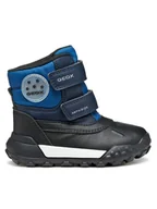Buty dla chłopców - Geox Śniegowce B Trekkyup B Abx B566LC 054FU C4585 M Granatowy - miniaturka - grafika 1