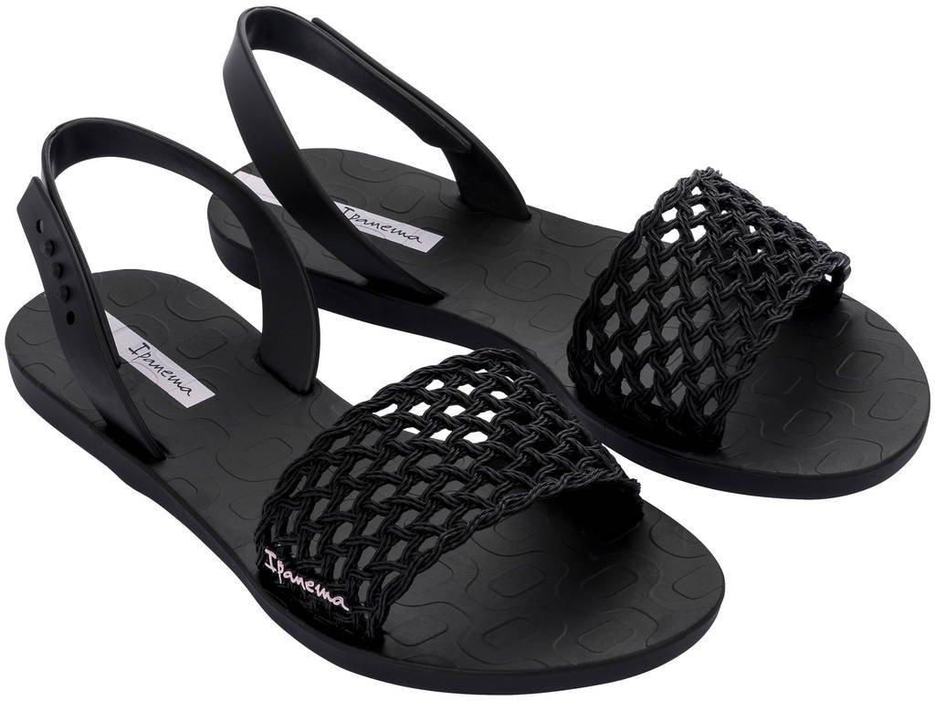 Sandały Plażowe Damskie Ipanema Breezy Black R.41/42
