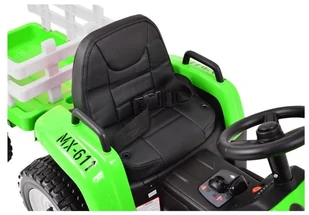 Traktor Na Akumulator Blow Czerwony- Z Łyżką XMX611-digger - Pojazdy elektryczne dla dzieci - miniaturka - grafika 16