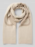 Apaszki i szaliki damskie - Szal z nadrukiem z logo - miniaturka - grafika 1