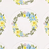 Pamiątka Pierwszej Komunii Świętej - Małe naklejki wianek komunijny (24 szt.) - miniaturka - grafika 1