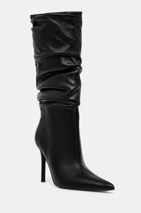 Steve Madden kozaki Schmooze damskie kolor czarny na szpilce SM11003453 - Kozaki damskie - miniaturka - grafika 1