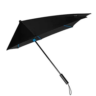 STORMaxi Kominiarka - wiatroodporna aerodynamiczna - wytrzymuje wiatr do 65 km/h, niebieska rama, duży, parasol, Niebieska rama, Large, Parasol kij - Parasole - miniaturka - grafika 1